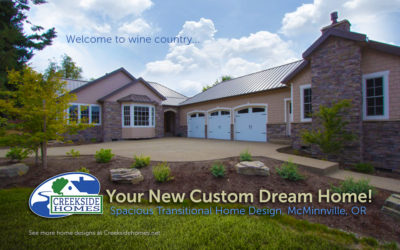 Spacious Transitional Home Design in Oregon