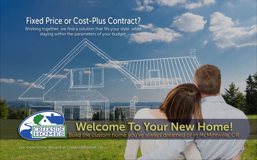 new home construction pricing oregon