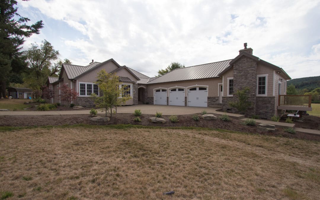 Northwest Contemporary Craftsman Home