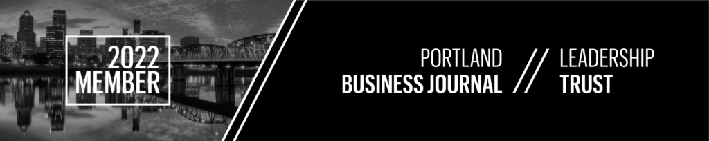 2022 Portland Business Journal Leadership Trust badge