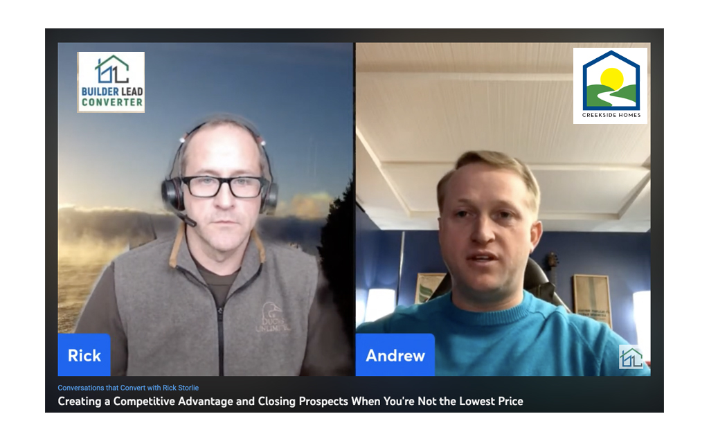 Creekside Home Builder video interview